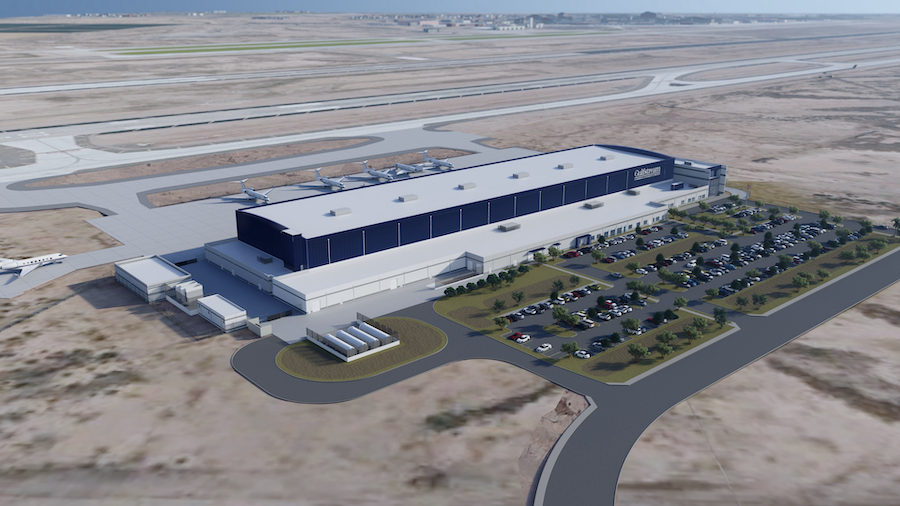 湾流航空公司将在亚利桑那州梅萨建立可持续的飞机服务中心。
