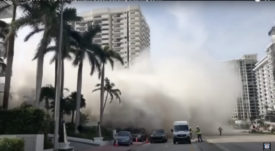迈阿密海滩拆除云