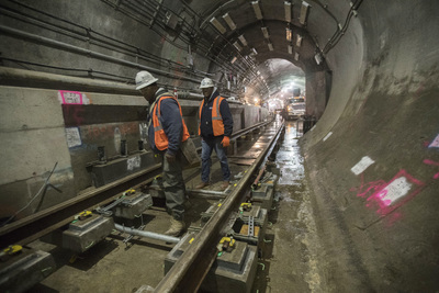 East Side Access construction
