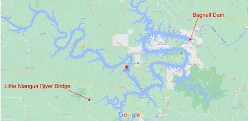 欧扎克湖-谷歌地图
