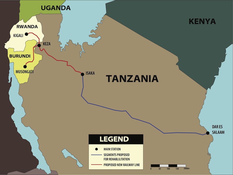 非洲东部铁路