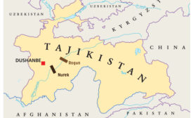 塔吉克斯坦地图