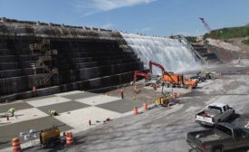 吉尔博亚大坝的重建