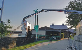 Troy New York Seawall Construction