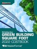 2022 BNi绿色建筑平方英尺成本书