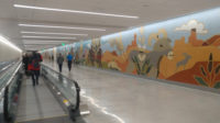 盐湖城机场壁画广场B隧道